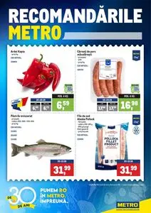 Ziar promoțional Metro, valabil de la 2026-08-03 până la 2026-08-09.