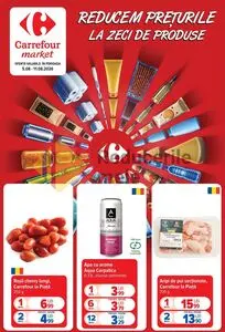 Ziar promoțional Carrefour, valabil de la 2026-08-05 până la 2026-08-11.