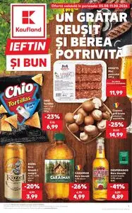 Ziar promoțional Kaufland, valabil de la 2026-08-05 până la 2026-08-11.