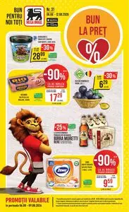 Ziar promoțional Mega Image, valabil de la 2026-08-06 până la 2026-08-12.