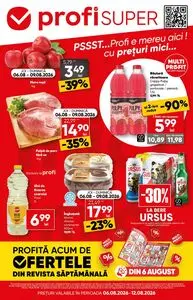 Ziar promoțional Profi, valabil de la 2026-08-06 până la 2026-08-12.