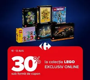 Ziar promoțional Carrefour, valabil de la 2026-08-10 până la 2026-08-12.