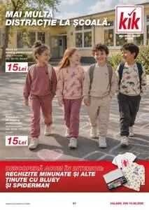 Ziar promoțional Kik, valabil de la 2026-08-07 până la 2026-08-16.