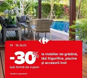 Ziar promoțional Carrefour, valabil de la 2026-08-14 până la 2026-08-16.