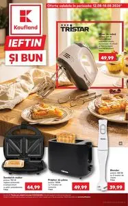 Ziar promoțional Kaufland, valabil de la 2026-08-12 până la 2026-08-18.