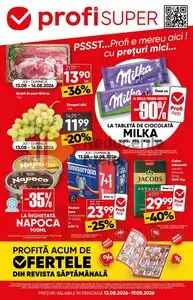 Ziar promoțional Profi, valabil de la 2026-08-13 până la 2026-08-19.