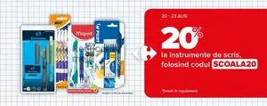 Ziar promoțional Carrefour, valabil de la 2026-08-20 până la 2026-08-23.