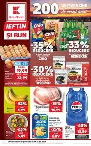 Ziar promoțional Kaufland, valabil de la 2026-08-19 până la 2026-08-25.