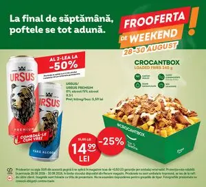 Ziar promoțional Froo, valabil de la 2026-08-28 până la 2026-08-30.