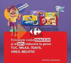 Ziar promoțional Carrefour, valabil de la 2026-07-18 până la 2026-08-31.