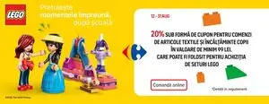 Ziar promoțional Carrefour, valabil de la 2026-08-12 până la 2026-08-31.