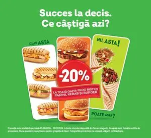 Ziar promoțional Froo, valabil de la 2026-08-05 până la 2026-09-01.