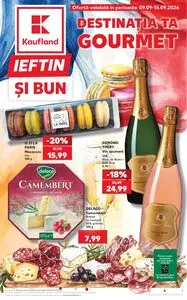 Ziar promoțional Kaufland, valabil de la 2026-09-09 până la 2026-09-15.