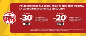 Ziar promoțional Carrefour, valabil de la 2026-09-10 până la 2026-09-15.