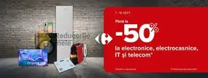 Ziar promoțional Carrefour, valabil de la 2026-09-07 până la 2026-09-16.