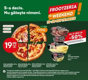 Ziar promoțional Froo, valabil de la 2026-09-18 până la 2026-09-20.