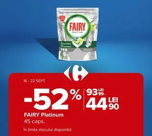 Ziar promoțional Carrefour, valabil de la 2026-09-16 până la 2026-09-22.