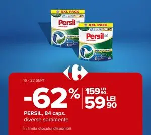 Ziar promoțional Carrefour, valabil de la 2026-09-16 până la 2026-09-22.