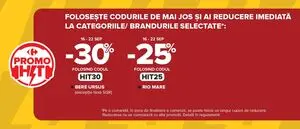 Ziar promoțional Carrefour, valabil de la 2026-09-16 până la 2026-09-22.