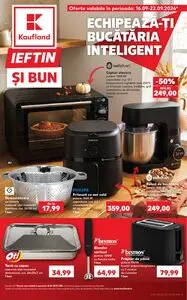 Ziar promoțional Kaufland, valabil de la 2026-09-16 până la 2026-09-22.