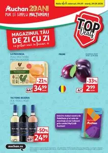 Ziar promoțional Auchan, valabil de la 2026-09-09 până la 2026-09-29.