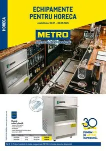 Ziar promoțional Metro, valabil de la 2026-07-01 până la 2026-09-30.