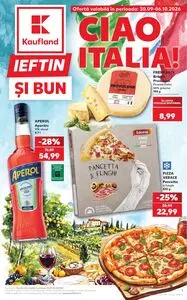 Ziar promoțional Kaufland, valabil de la 2026-09-30 până la 2026-10-06.