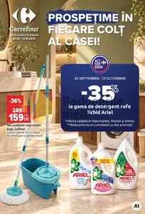Ziar promoțional Carrefour, valabil de la 2026-09-30 până la 2026-10-13.