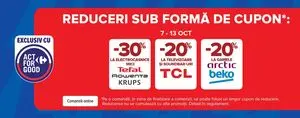 Ziar promoțional Carrefour, valabil de la 2026-10-07 până la 2026-10-13.