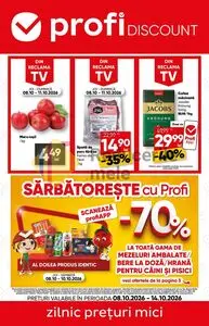 Ziar promoțional Profi, valabil de la 2026-10-08 până la 2026-10-14.