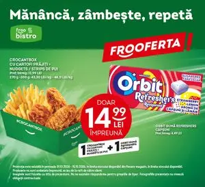 Ziar promoțional Froo, valabil de la 2026-10-01 până la 2026-10-15.