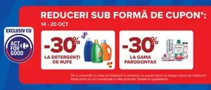 Ziar promoțional Carrefour, valabil de la 2026-10-14 până la 2026-10-20.
