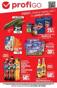 Ziar promoțional Profi, valabil de la 2026-10-22 până la 2026-10-28.