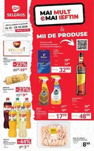 Ziar promoțional Selgros, valabil de la 2026-10-16 până la 2026-10-29.