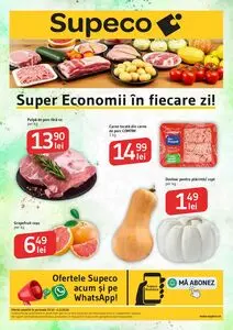Ziar promoțional Supeco, valabil de la 2026-10-29 până la 2026-11-04.