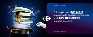 Ziar promoțional Carrefour, valabil de la 2026-10-21 până la 2026-11-17.