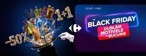 Ziar promoțional Carrefour, valabil de la 2026-10-21 până la 2026-12-01.