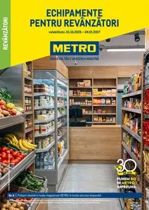 Ziar promoțional Metro, valabil de la 2026-10-01 până la 2027-01-04.