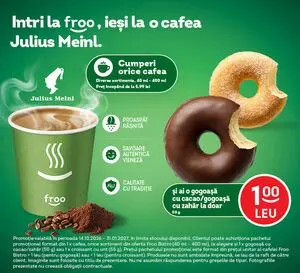 Ziar promoțional Froo, valabil de la 2026-10-14 până la 2027-01-31.